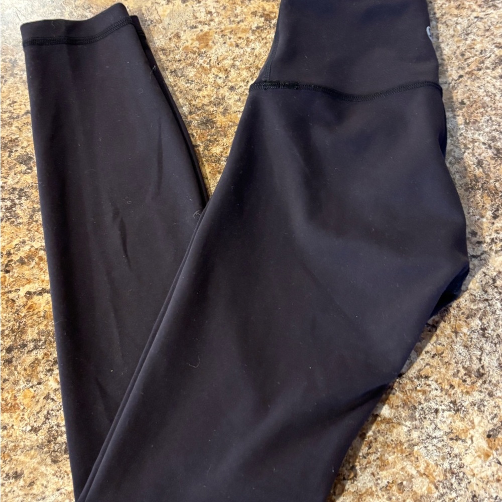 Lululemon Align High Rise Leggings Black Size 0 Hidden Waist Pocket Yoga Pants - Picture 6 of 11